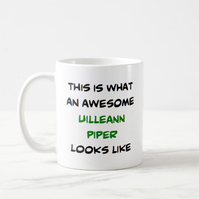 uilleann piper, fantastisk kaffemugg (Vänster)