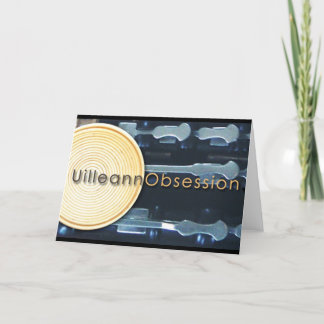 UilleannObsession.com hälsningskort Kort