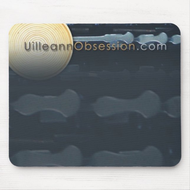 UilleannObsession.com Mousepad Musmatta (Framsidan)