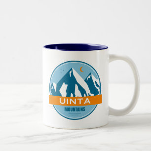 Uinta Mountains Utah Två-Tonad Mugg