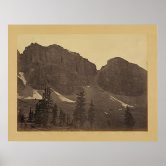 Uinta-toppmötet, Head Bear River, Wyoming 1872 Poster