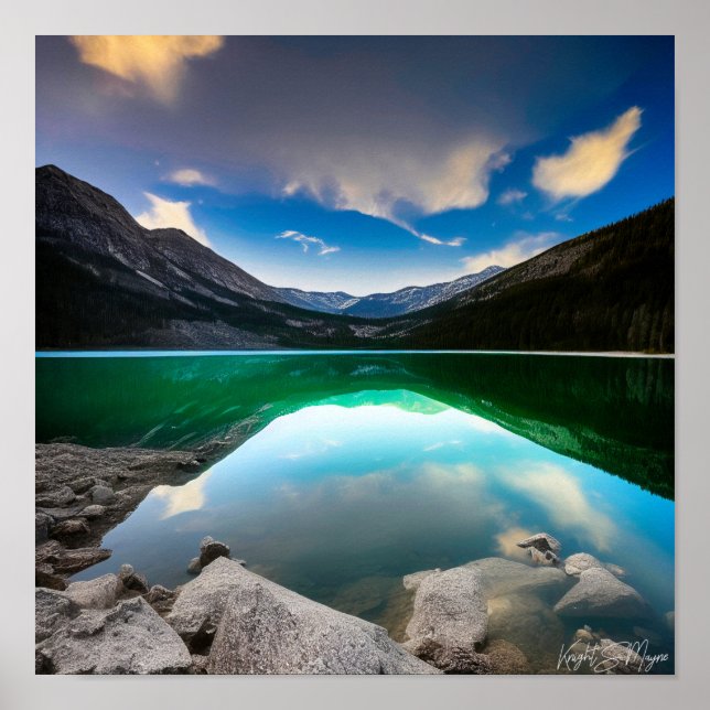 Uintah Sjö 1, Poster fotograf (Framsidan)