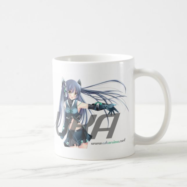 Uk-Anime knyter kontakt den Mizuki muggen Kaffemugg (Höger)