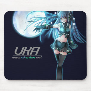 Uk-Anime knyter kontakt musen vadderar Musmatta