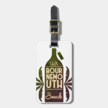 UK Bournemouth Beach Grönt Flaska