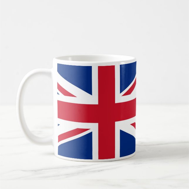 UK Britain Royal Union Jack Flagga Kaffemugg (Vänster)