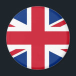 UK Britain Royal Union Jack Flagga Magnet<br><div class="desc">Union Jack eller Union Flagga är Förenade kungarikets nationella flagga. Flagga har också en officiell eller halvofficiell status i vissa andra samväldesdistrikt, till exempel är det genom en parlamentsresolution en flagga för officiell i Kanada som kallas Royalet Union Flagga. Det används också som en flagga för officiell i brittiska territorier....</div>