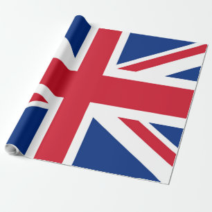 UK Britain Royal Union Jack Flagga Presentpapper