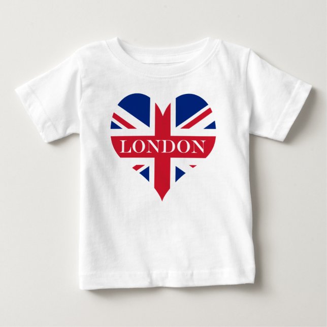 UK Britain Royal Union Jack Flagga T-shirt (Framsida)
