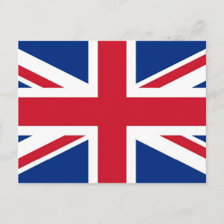 UK Britain Royal Union Jack Flagga Vykort