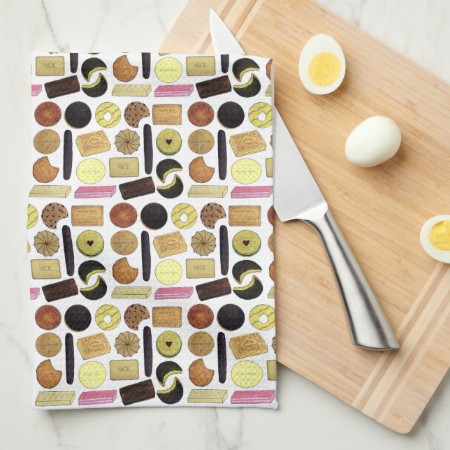 UK British Biscuits Shortword Rik Tea Digestives Kökshandduk (Vikt i Fjärdedel)