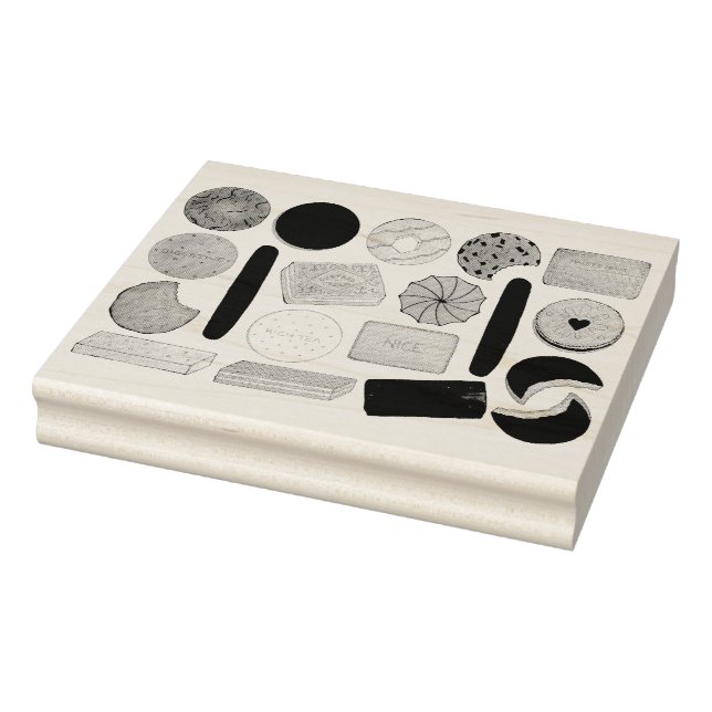 UK British Biscuits Shortword Rik Tea Digestives Stämpel (Stämpel)