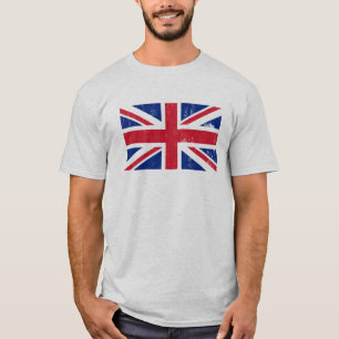 UK British GB Flagga T-shirt