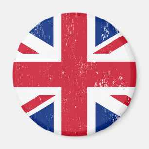 UK British Underbar Britain England English Flagga Magnet