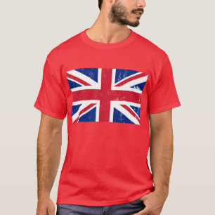 UK British Underbar Britain England English Flagga Tee