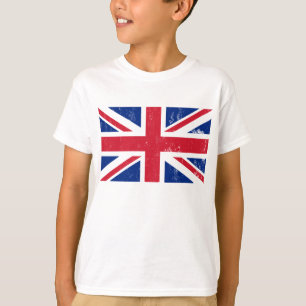 UK British Underbar Britain England English Flagga Tee Shirt