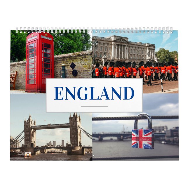UK Calendar England Calendar LandmarkCalendar Kalender (Omslag)