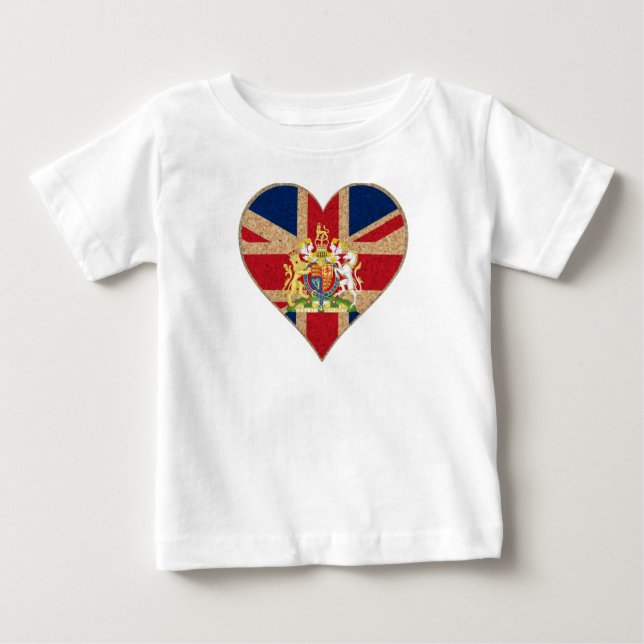 UK COA Heart Tee Shirt (Framsida)
