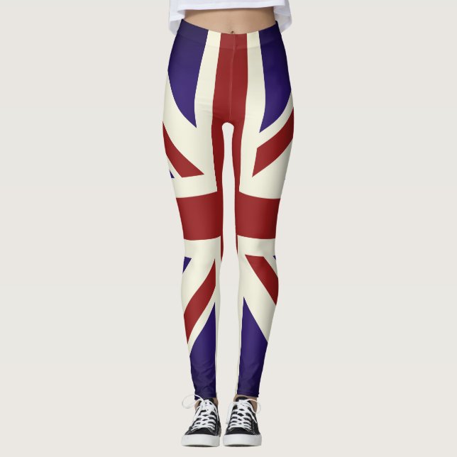 Uk-damasker Leggings (Framsida)