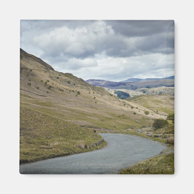 UK, England, Cumbria, Honister Pass Magnet (Framsidan)