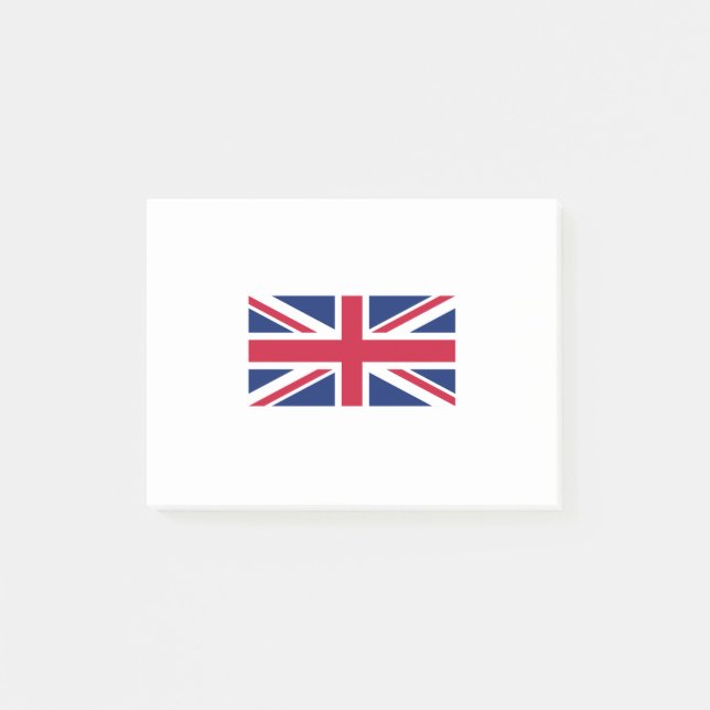 Uk Flag-United Kingdom-England-Union Jack Post-it Block (Framsida)