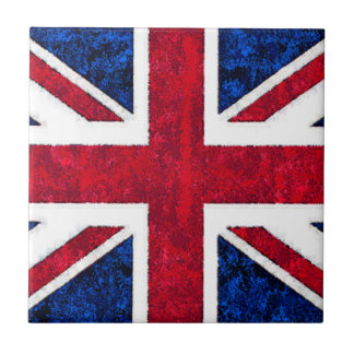 Uk-FLAGGA belägger med tegel Kakelplatta