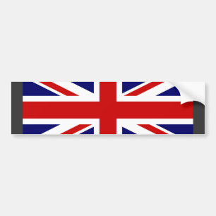 Uk-flagga Bildekal