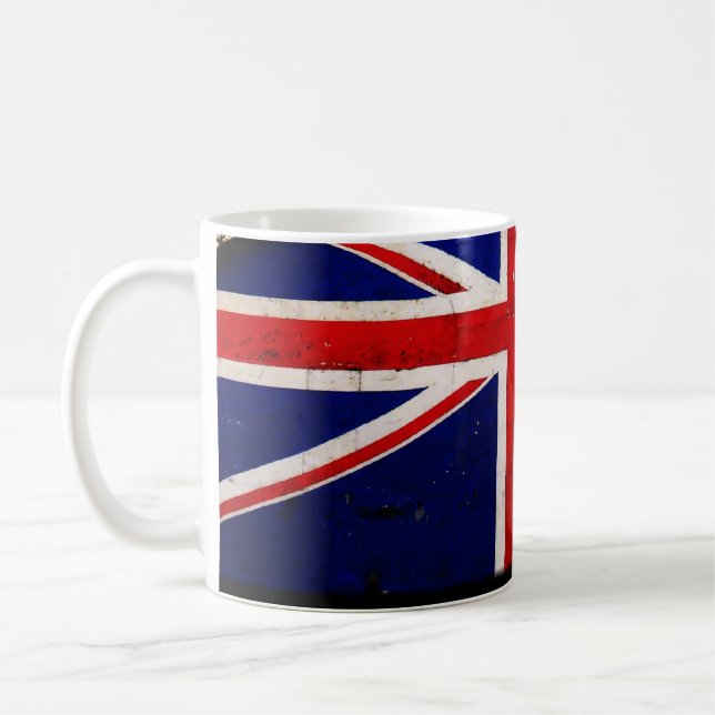 UK Flagga Coffee Mugg (Vänster)