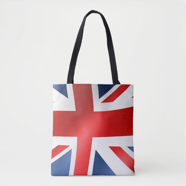 UK Flagga for All-over-Print Tote Bag Tygkasse (Framsida)