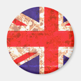 UK Flagga gnistra London magnet