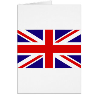 Uk-flagga Hälsningskort