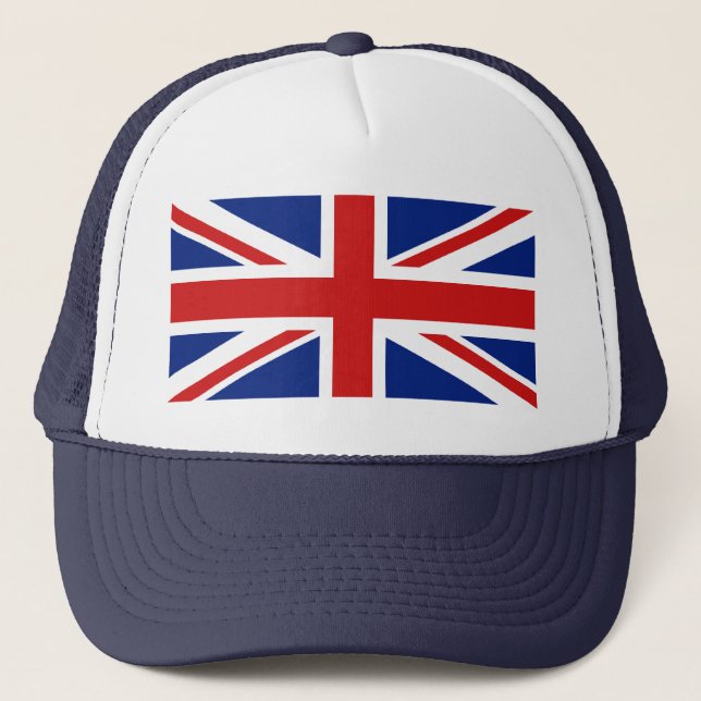 UK Flagga Hat Keps (Framsida)