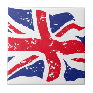 UK FLAGGA KAKELPLATTA