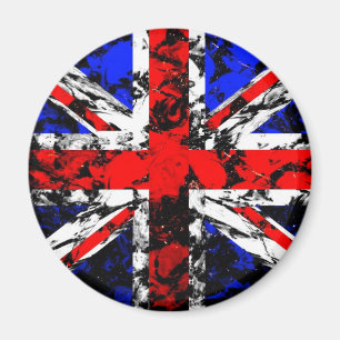 Uk-flagga Magnet