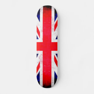 UK Flagga Mini Skateboard Bräda 18,5 Cm