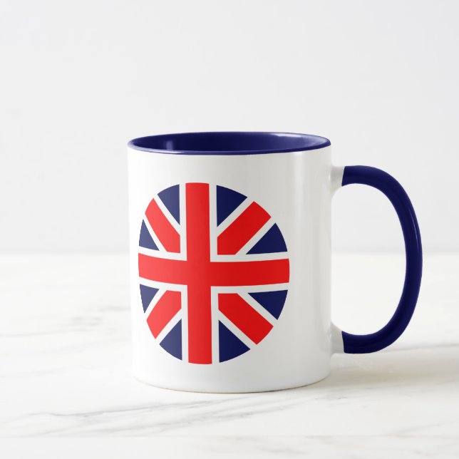 Uk-flagga Mugg (Höger)