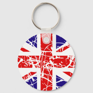 Uk-flagga Nyckelring