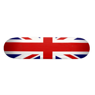 Uk-flagga Old School Skateboard Bräda 21,6 Cm