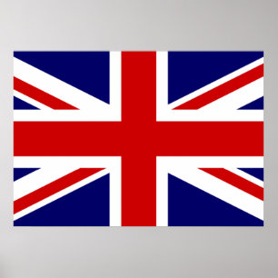 Uk-flagga Poster