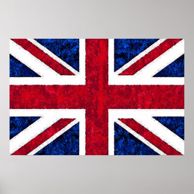 UK FLAGGA POSTER (Framsidan)