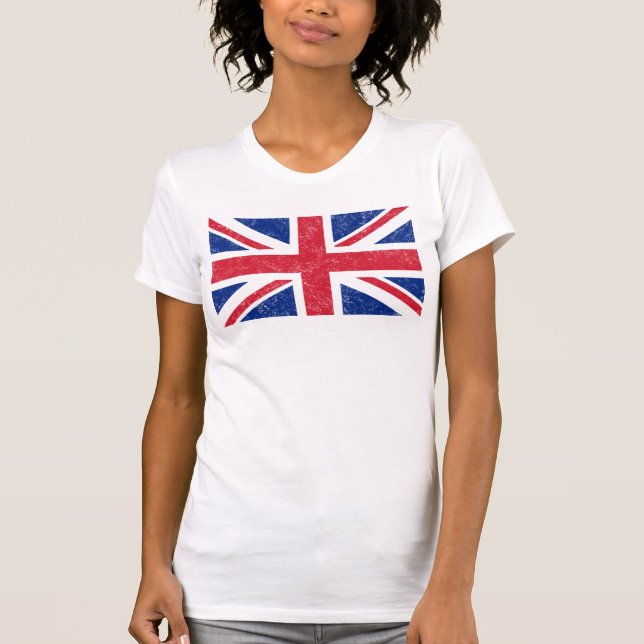 UK Flagga T-shirt (Framsida)