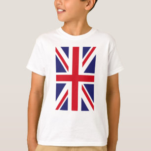 UK Flagga Underbar Britain Flagga Union Jack Unite T Shirt