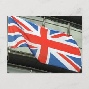 uk flagga vykort