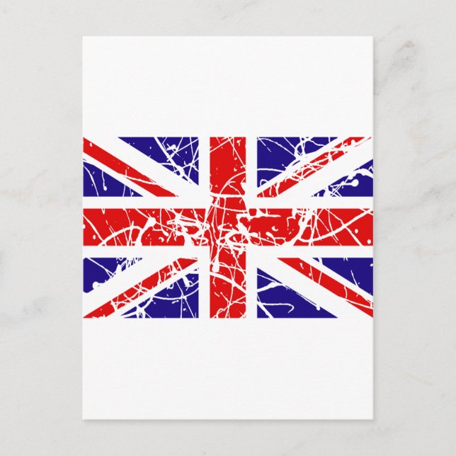 UK FLAGGA VYKORT (Framsida)