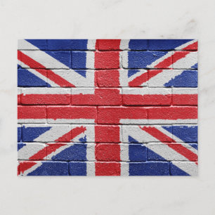 UK Flagga Vykort