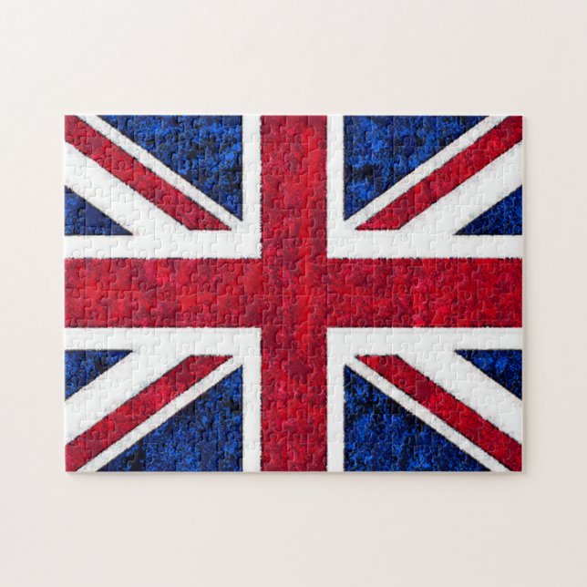 Uk-FLAGGApussel Pussel (Horisontell)