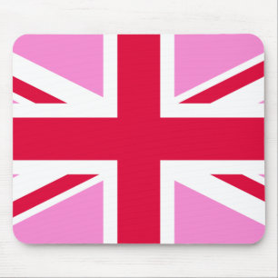 UK Gay pride (Rosa Union Jack) (Gay British Flagga Musmatta