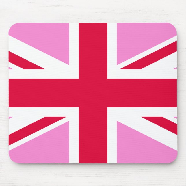 UK Gay pride (Rosa Union Jack) (Gay British Flagga Musmatta (Framsidan)