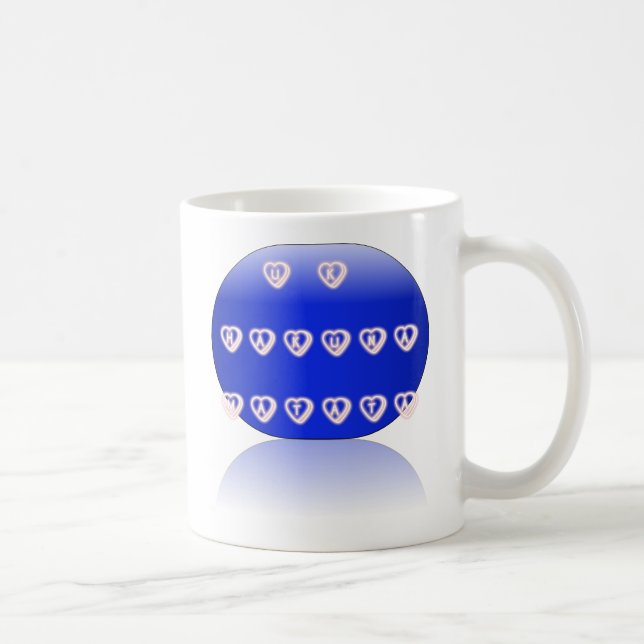 UK Hakuna Matata Art Print Kaffemugg (Höger)