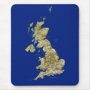 Uk-karta Mousepad Musmatta